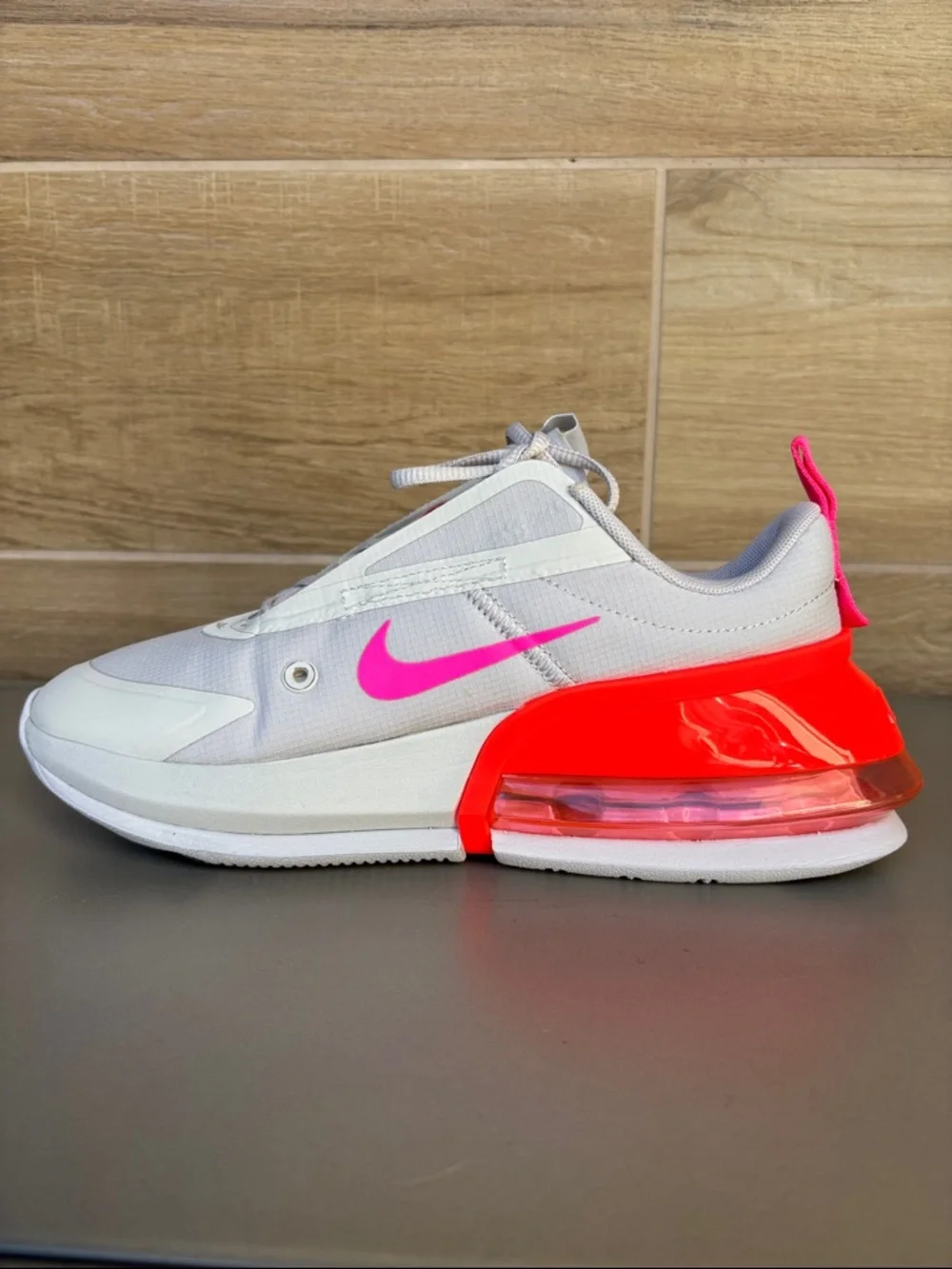 Nike Air Max Up Vast Grey Pink Blast Women’s 7 Sneakers - Picture 1 of 11